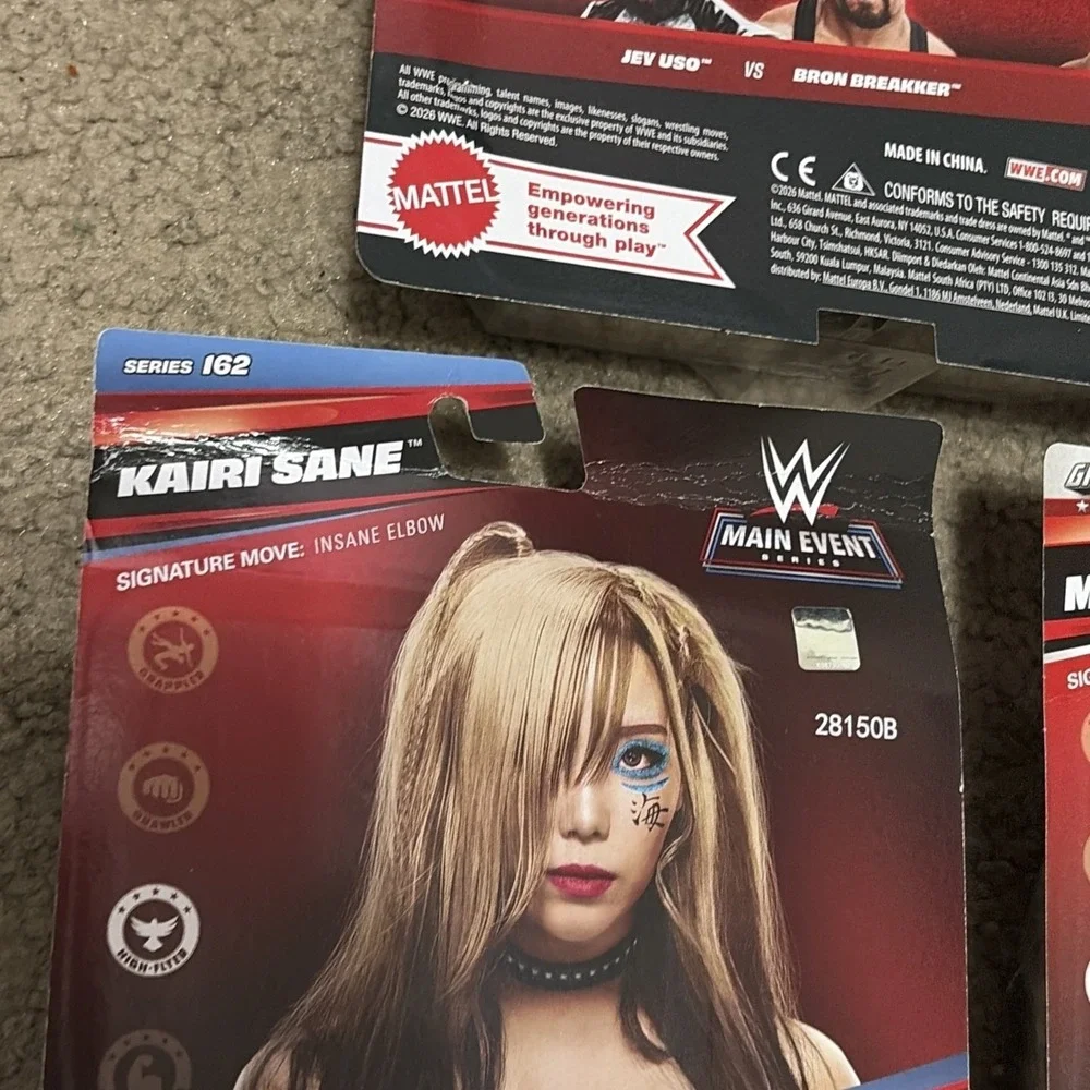 WWE Main Event Series #162 #25 Greatest Hits Kairi Rey Liv Dominik Set Of 3